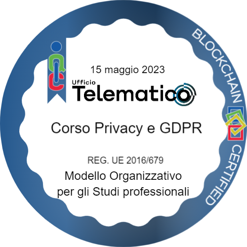 Corso Privacy e GDPR